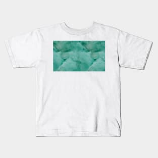 Green Watercolor Kids T-Shirt